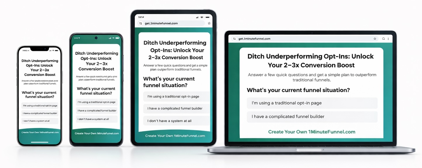 Looks great on all devices